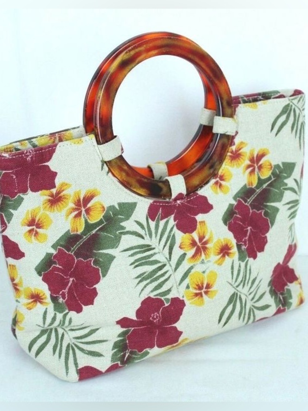 Preston & York Hawaiian flower tote